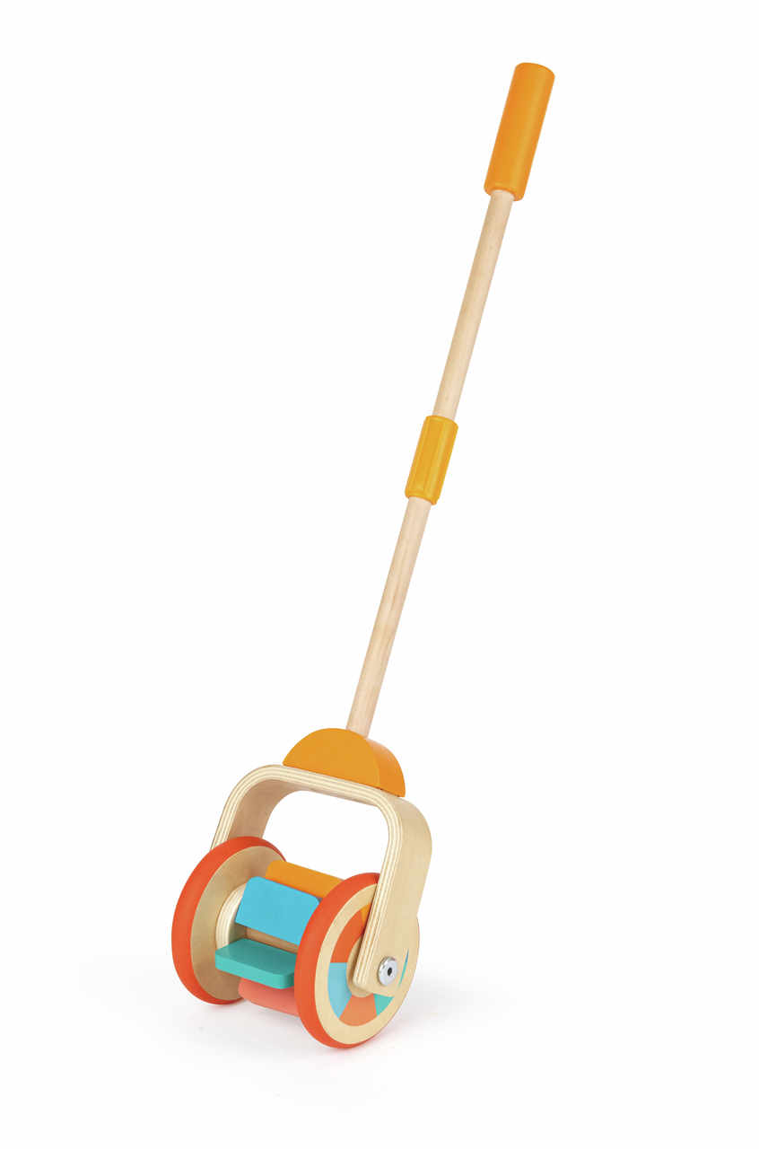 Jouet à pousser arc-en-ciel Jouet à pousser arc-en-ciel