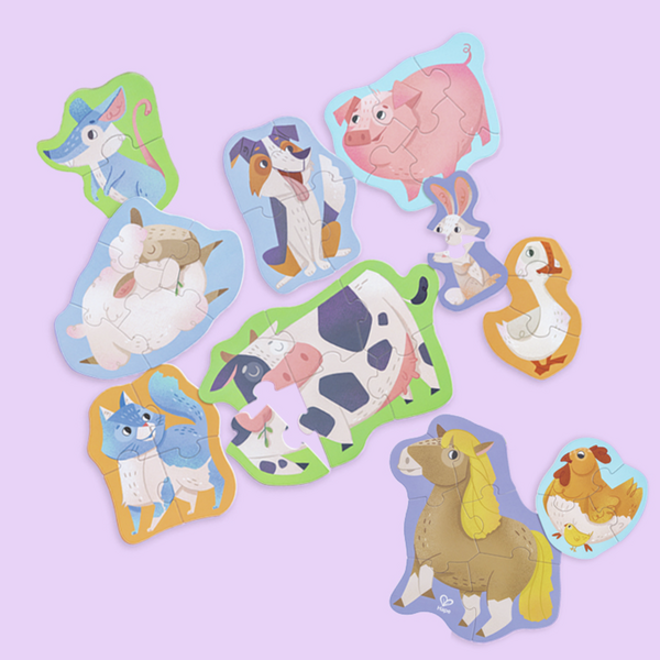 Puzzle - les animaux de la ferme