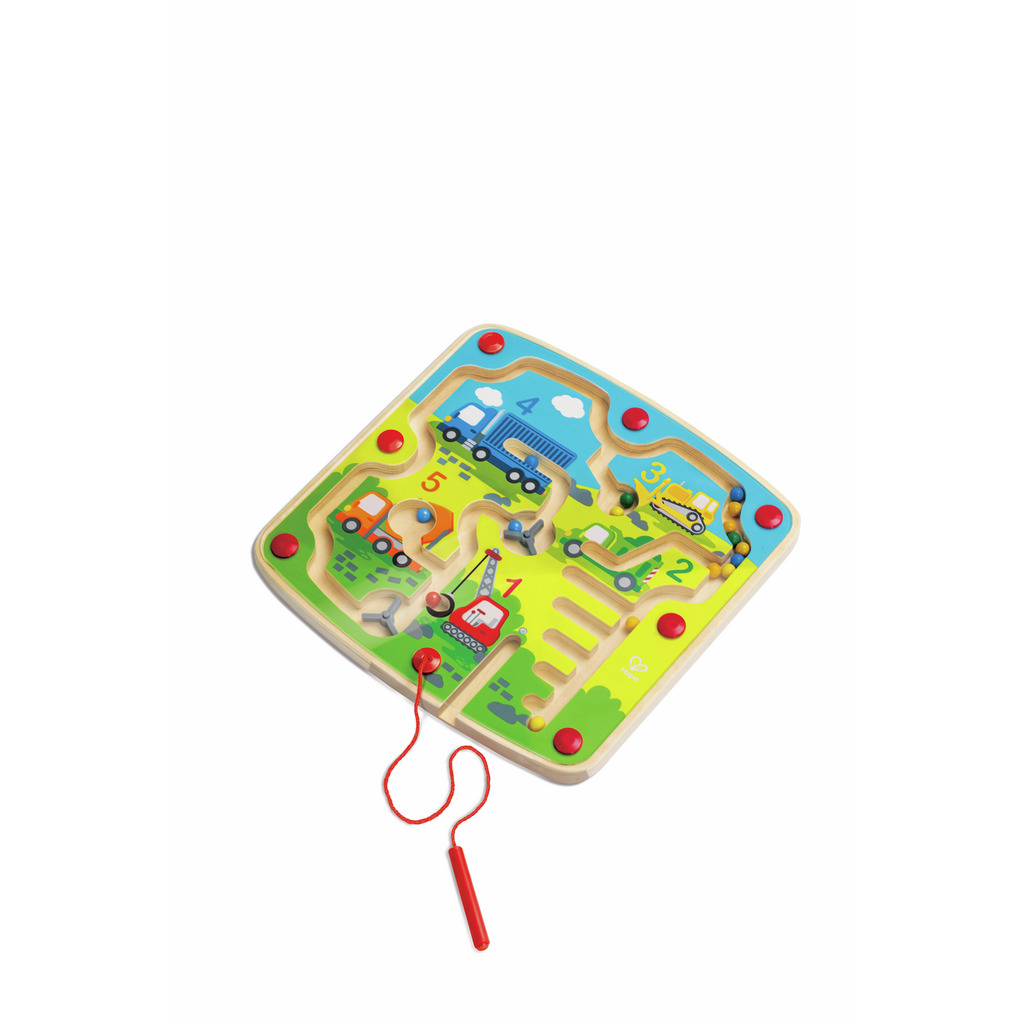 Labyrinthe magnétique véhicules de chantier Labyrinthe magnétique véhicules de chantier