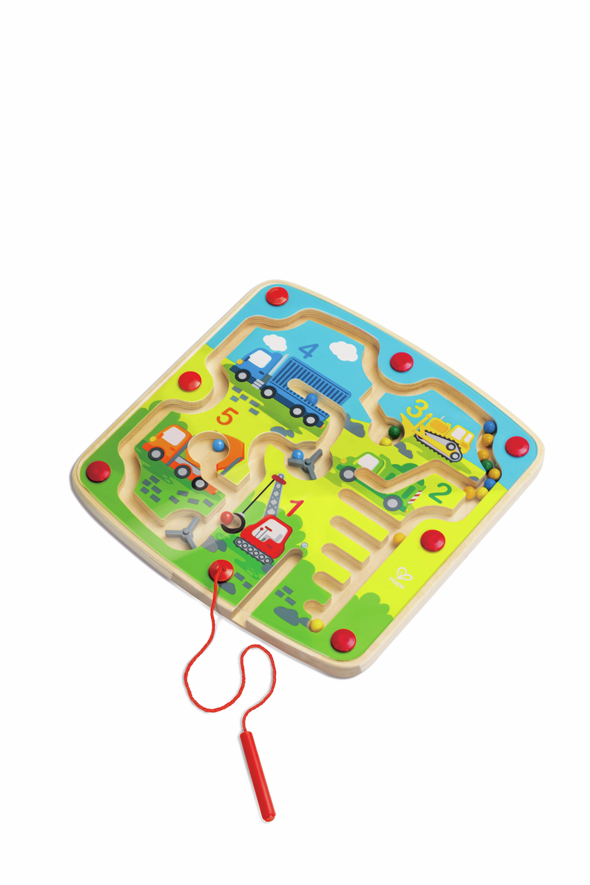 Labyrinthe magnétique véhicules de chantier Labyrinthe magnétique véhicules de chantier