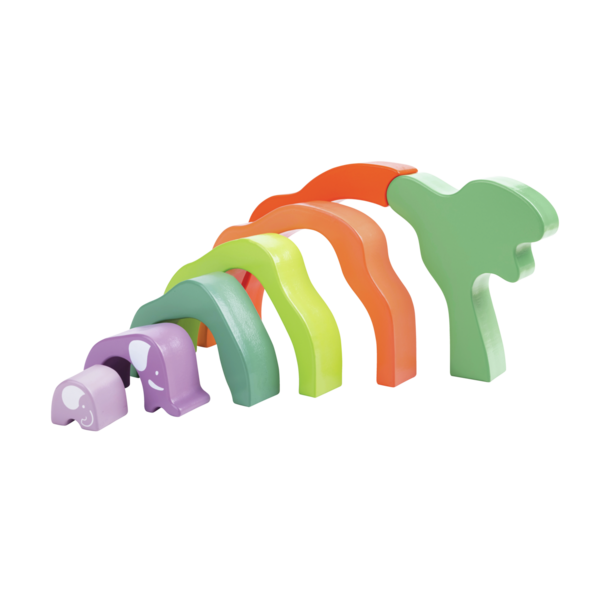 Blocs à empiler Safari Elephant Blocs à empiler Safari Elephant