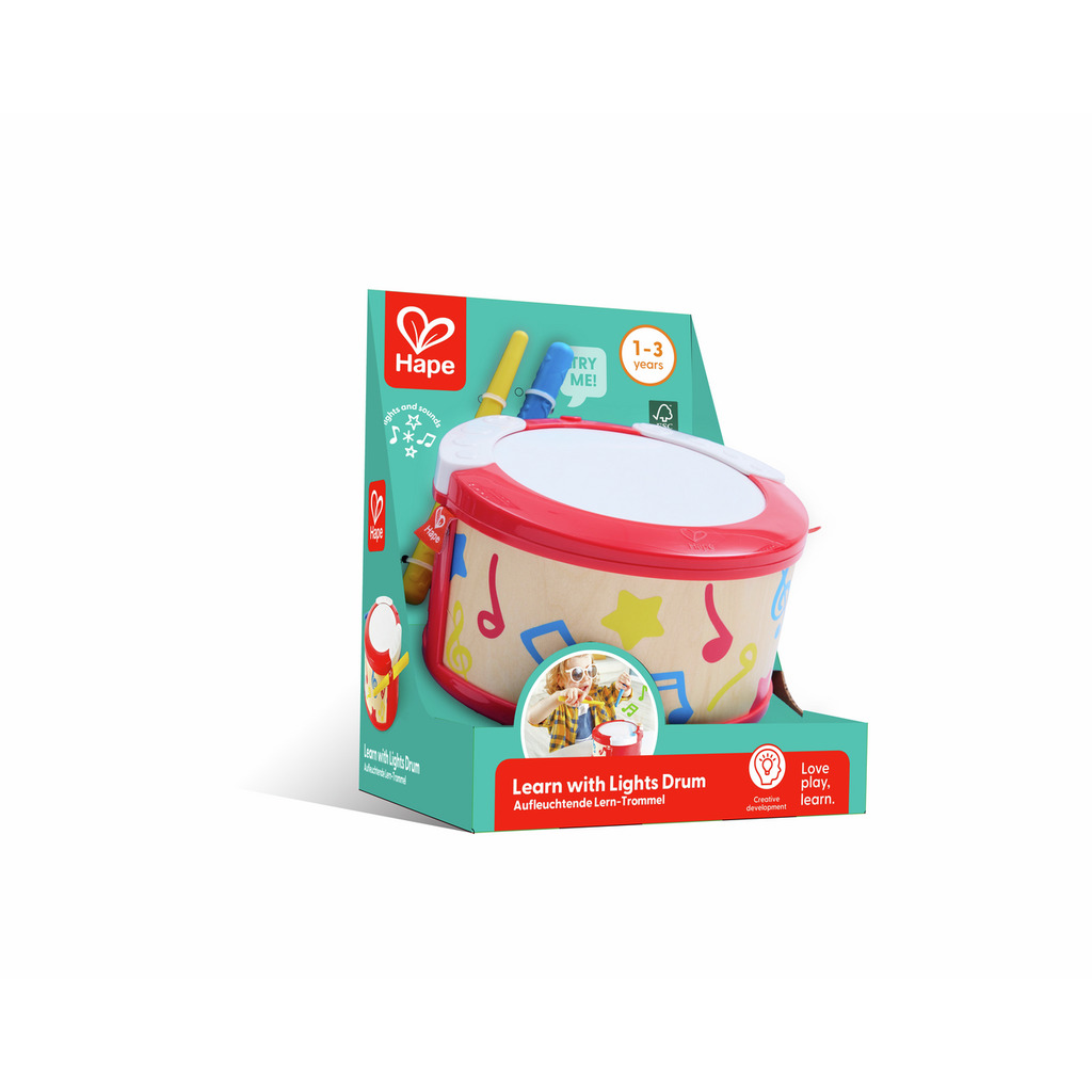 Tambour lumineux avec apprentissage interactif Tambour lumineux avec apprentissage interactif