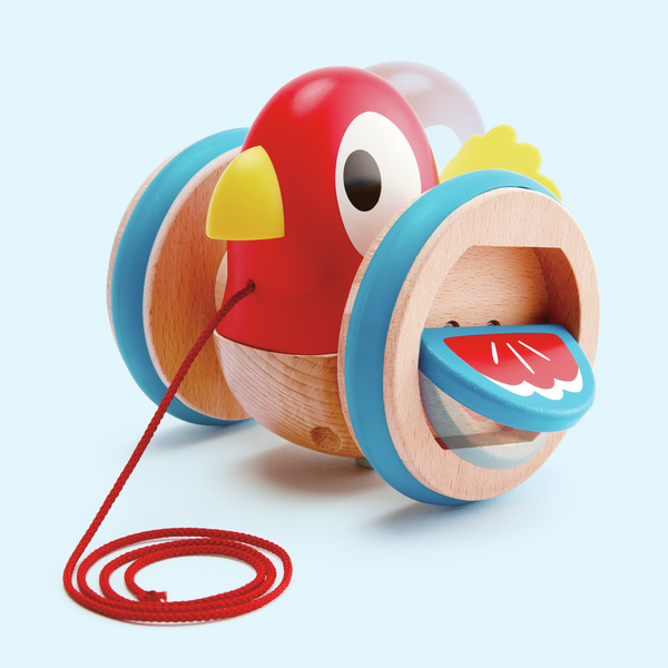 Oiseau Lilly à promener Oiseau Lilly à promener