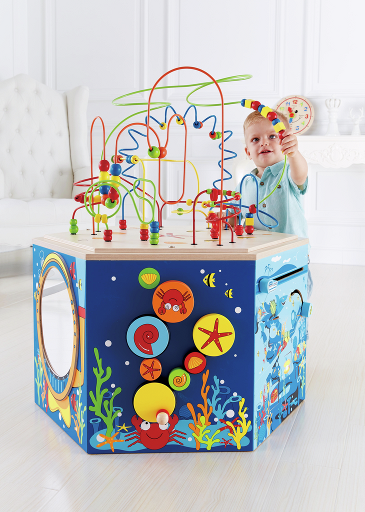 Cube d'activités - barrière de corail