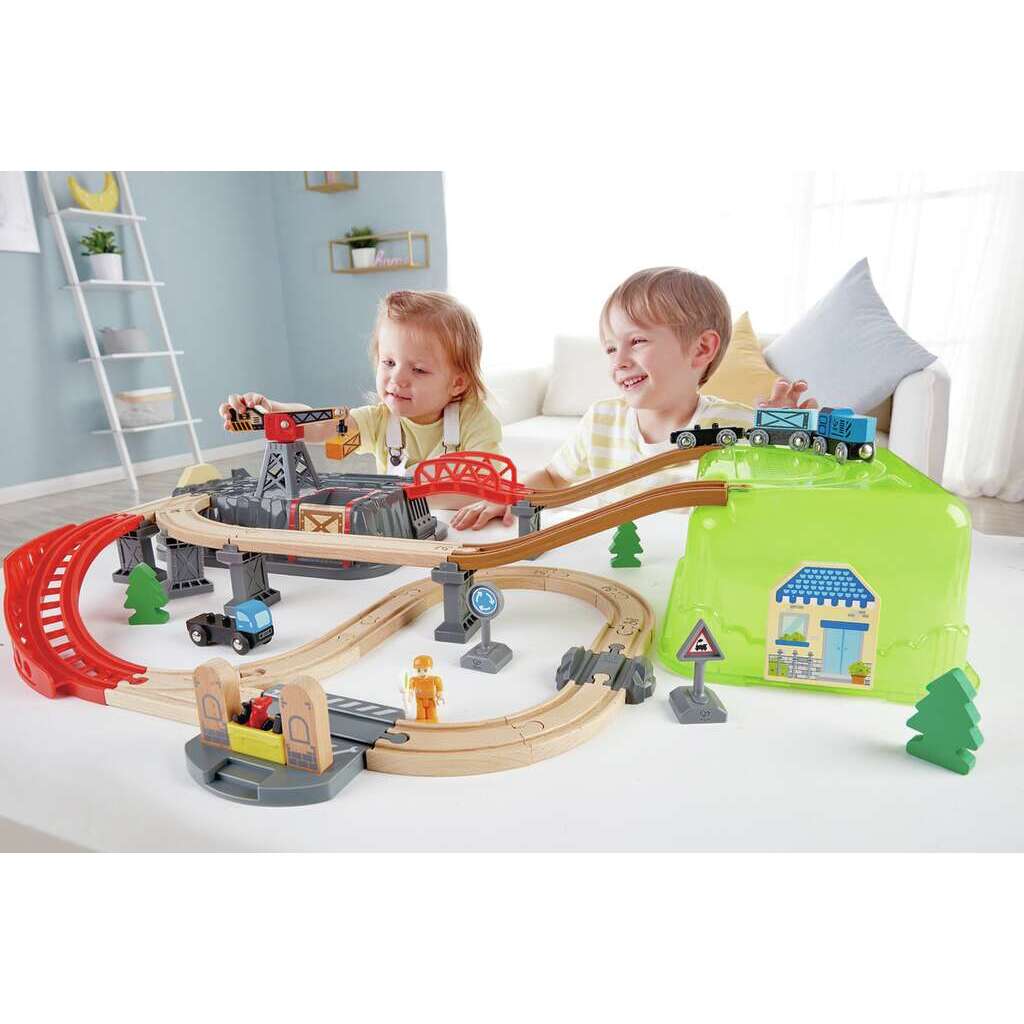 Coffret de train 2 en 1 construis ta ville Coffret de train 2 en 1 construis ta ville