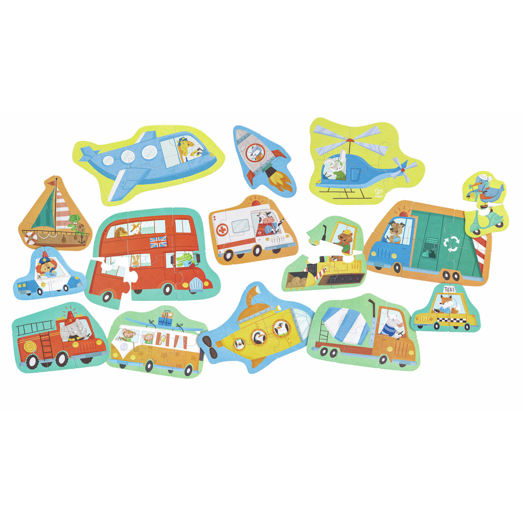 Puzzle - les moyens de transport Puzzle - les moyens de transport