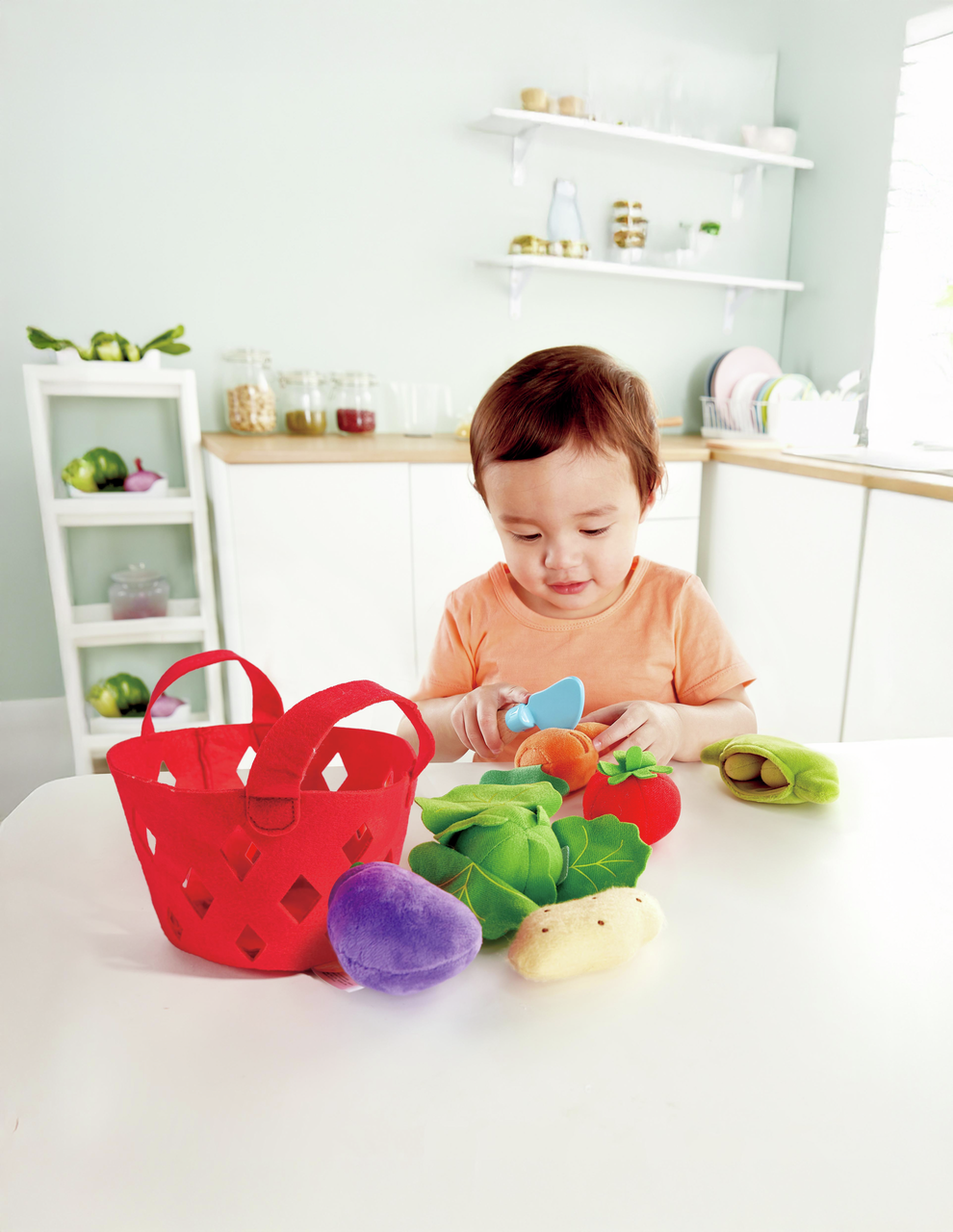 Panier de légumes en feutrine Panier de légumes en feutrine