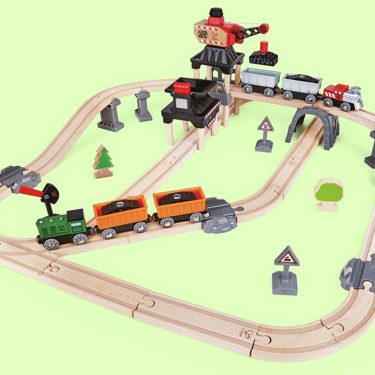 Train de la mine