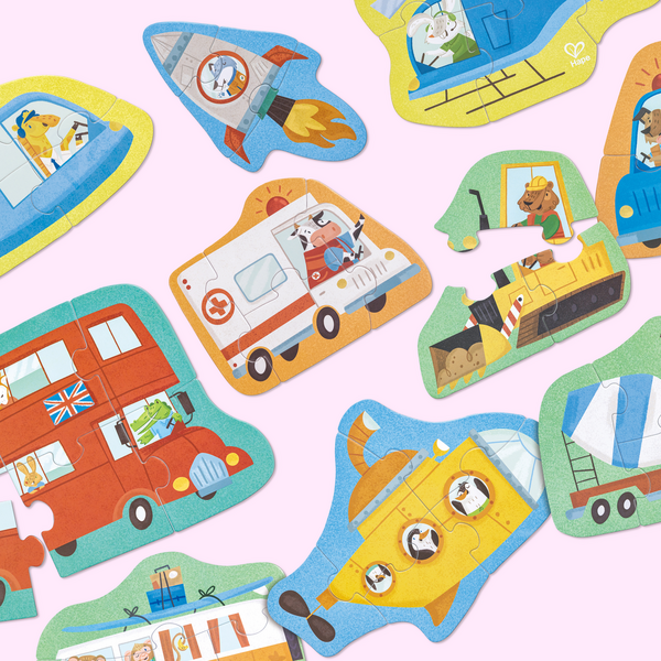 Puzzle - les moyens de transport Puzzle - les moyens de transport