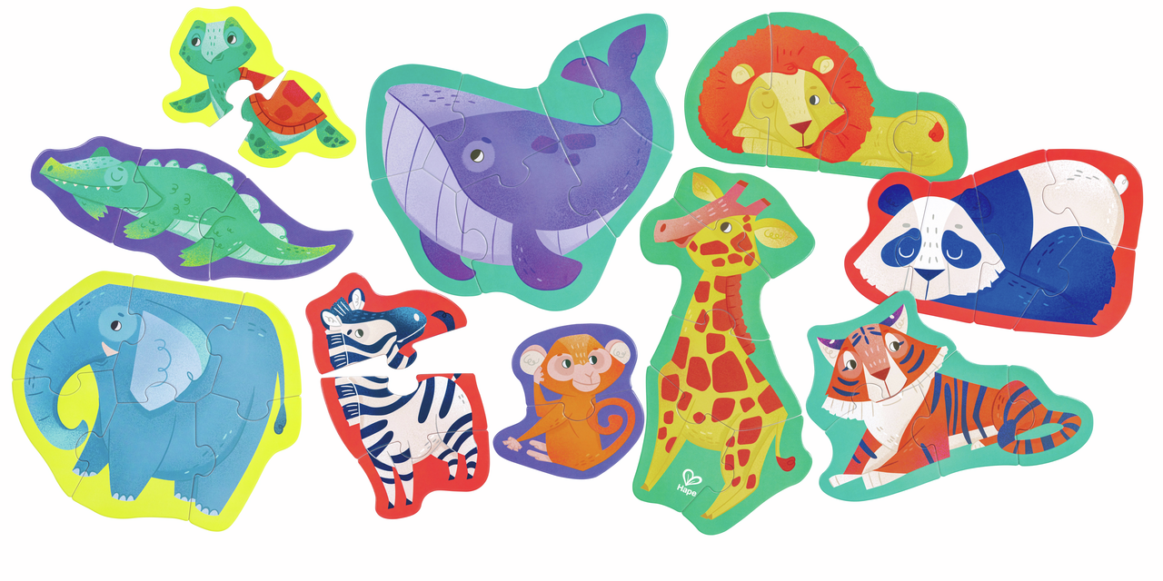 Puzzle - les animaux sauvages Puzzle - les animaux sauvages