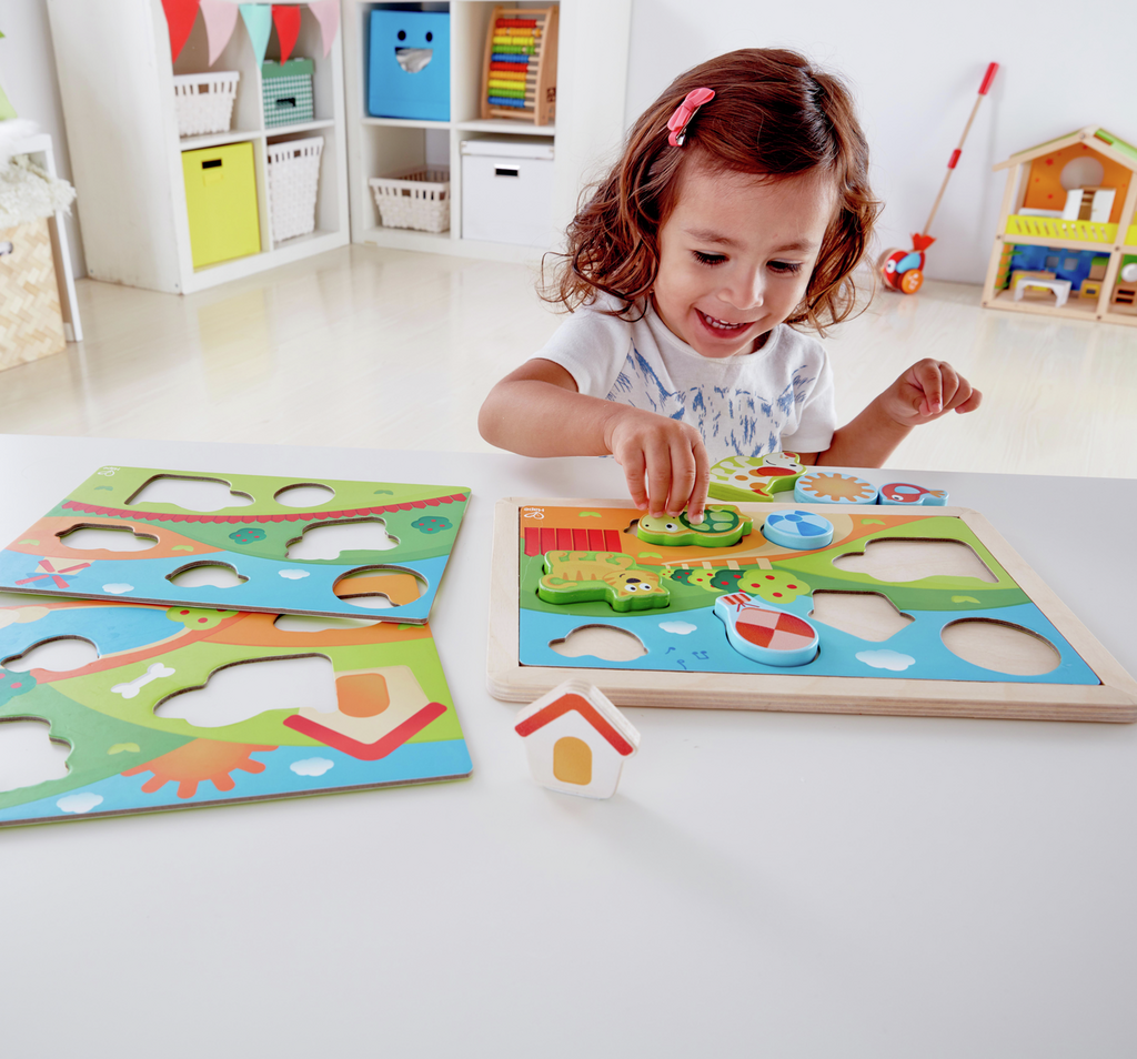 Puzzle Puppy et ses amis 3 en 1 Puzzle Puppy et ses amis 3 en 1