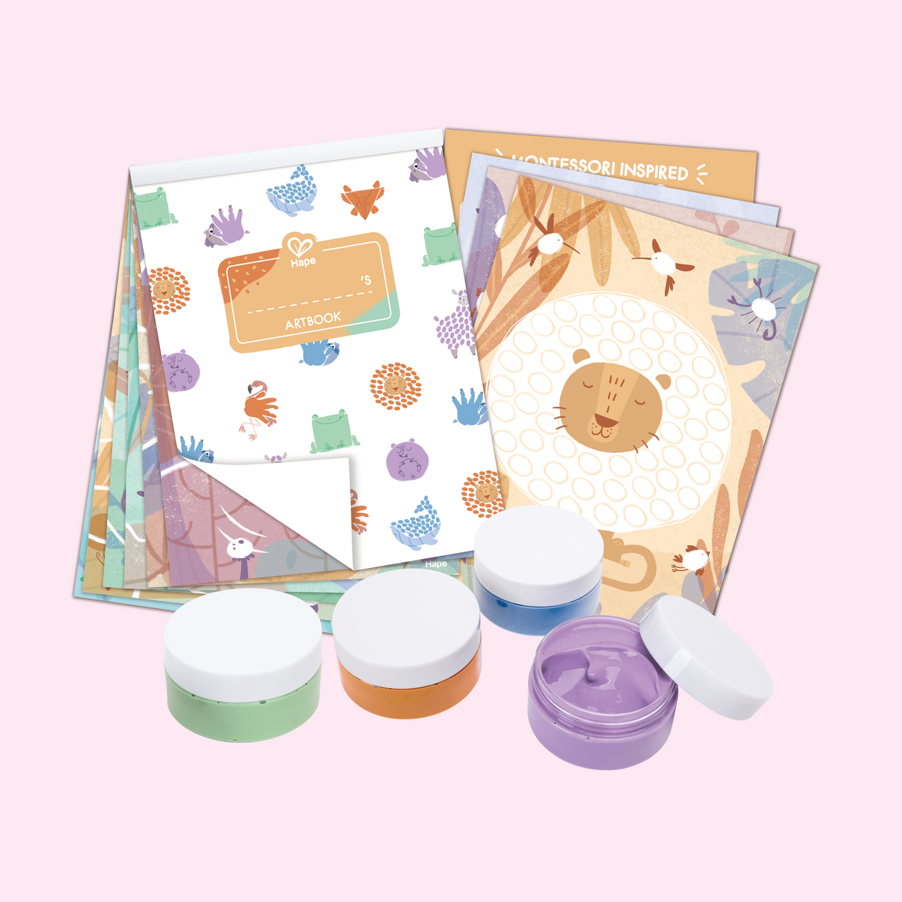 Set de peinture au doigt Set de peinture au doigt