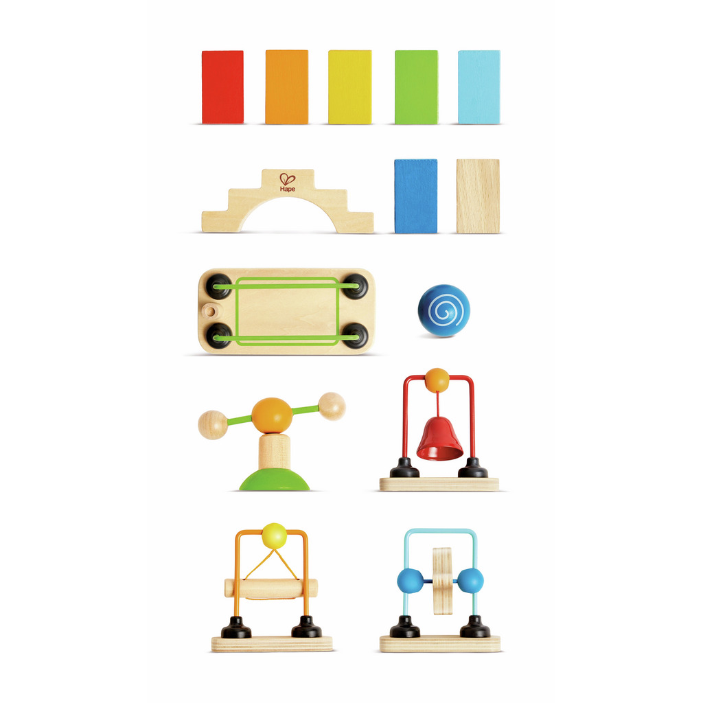 Circuit de dominos arc-en-ciel Circuit de dominos arc-en-ciel