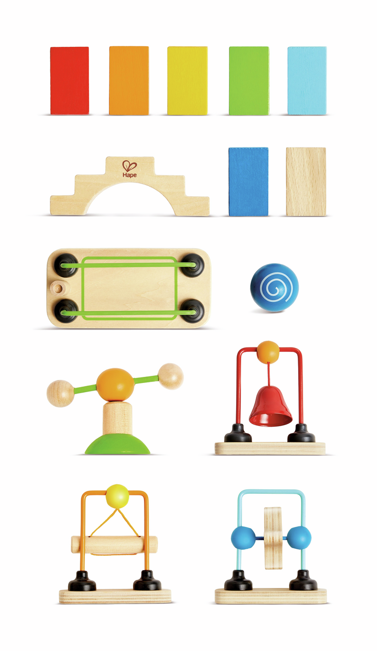 Circuit de dominos arc-en-ciel Circuit de dominos arc-en-ciel