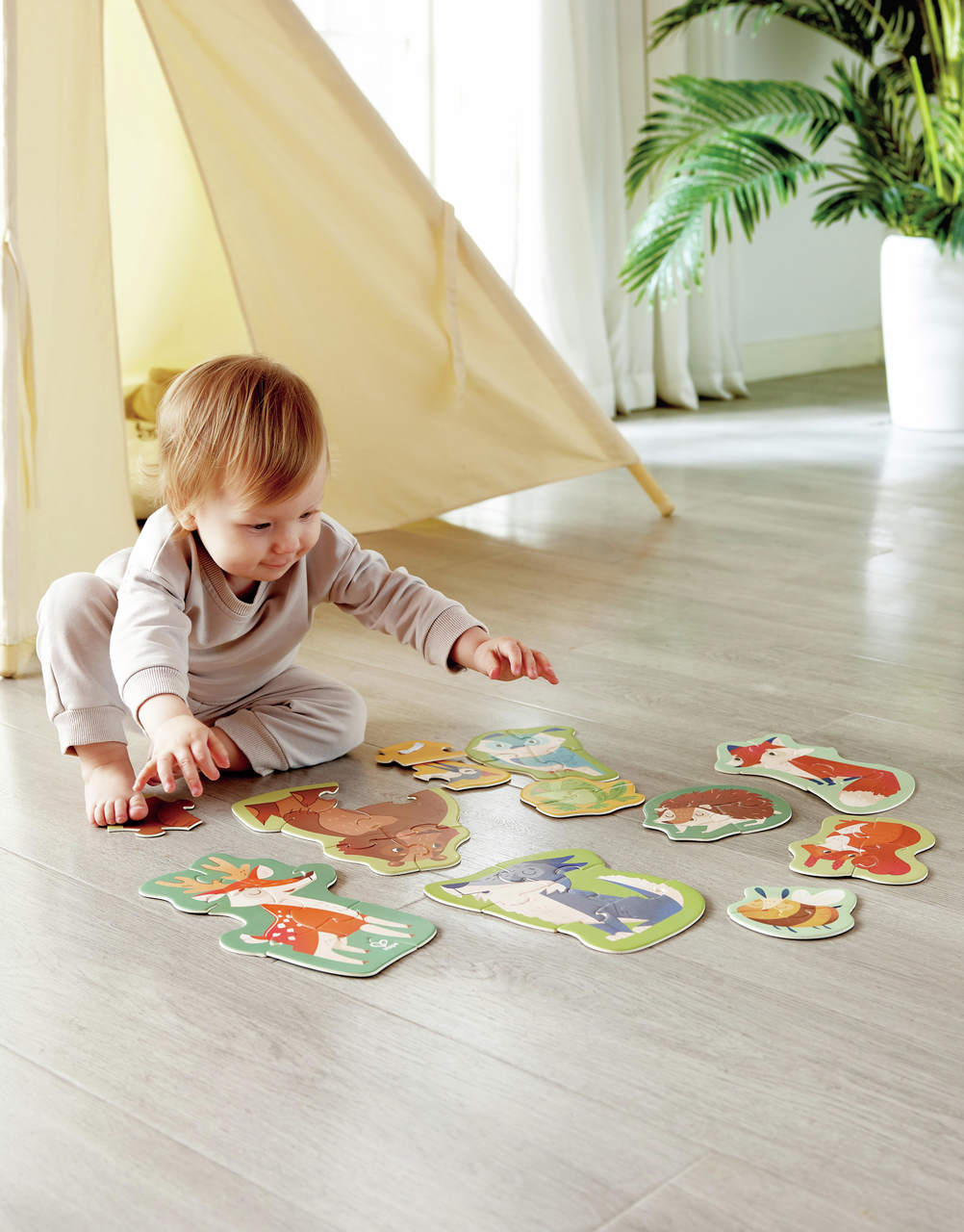 Puzzle - les animaux de la forêt Puzzle - les animaux de la forêt