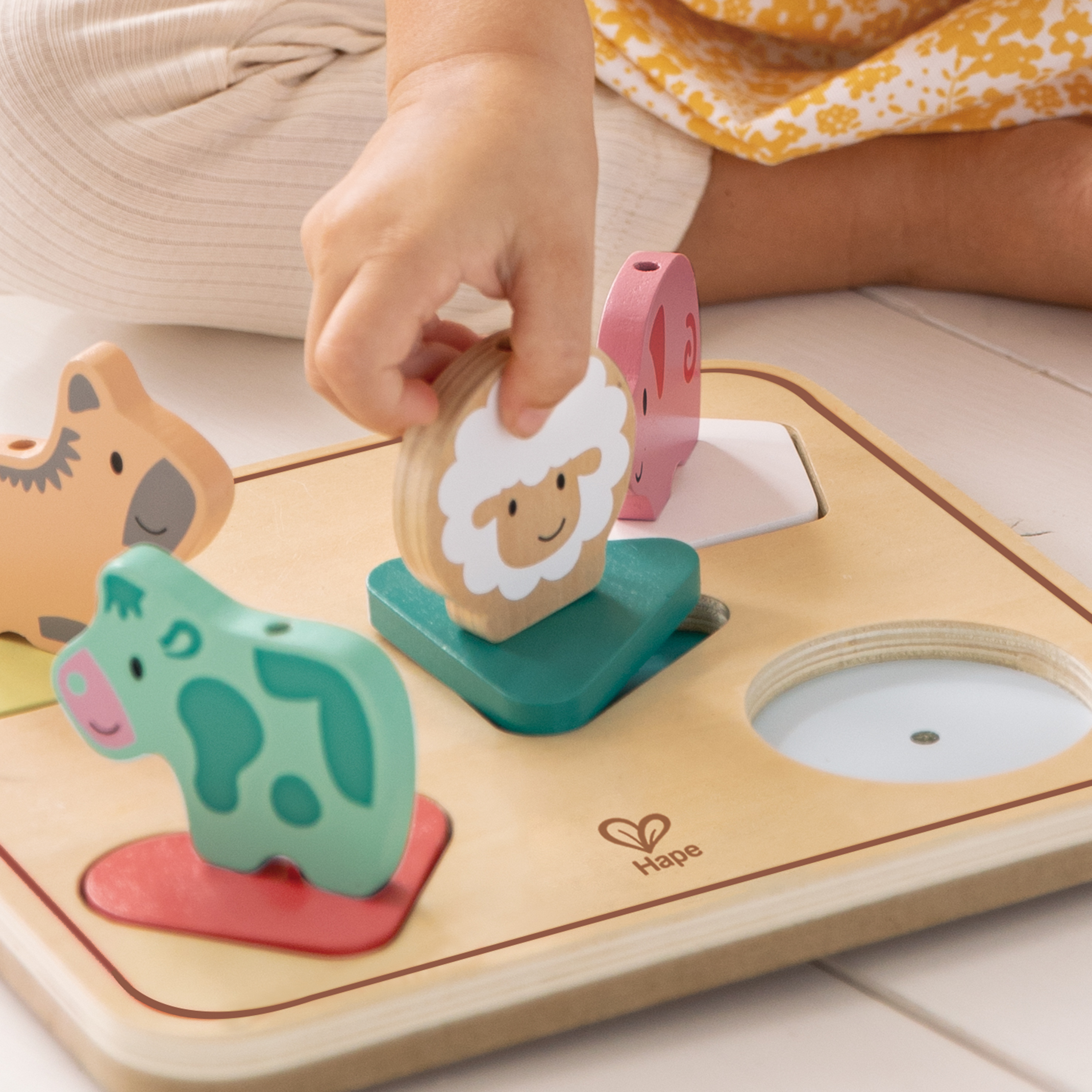 Puzzle sonore animaux de la ferme