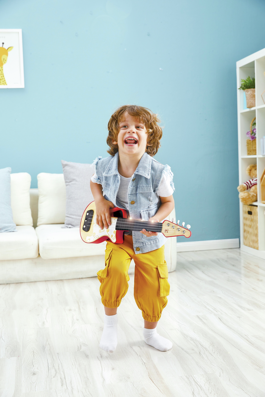 Ukulélé avec apprentissage interactif - rouge