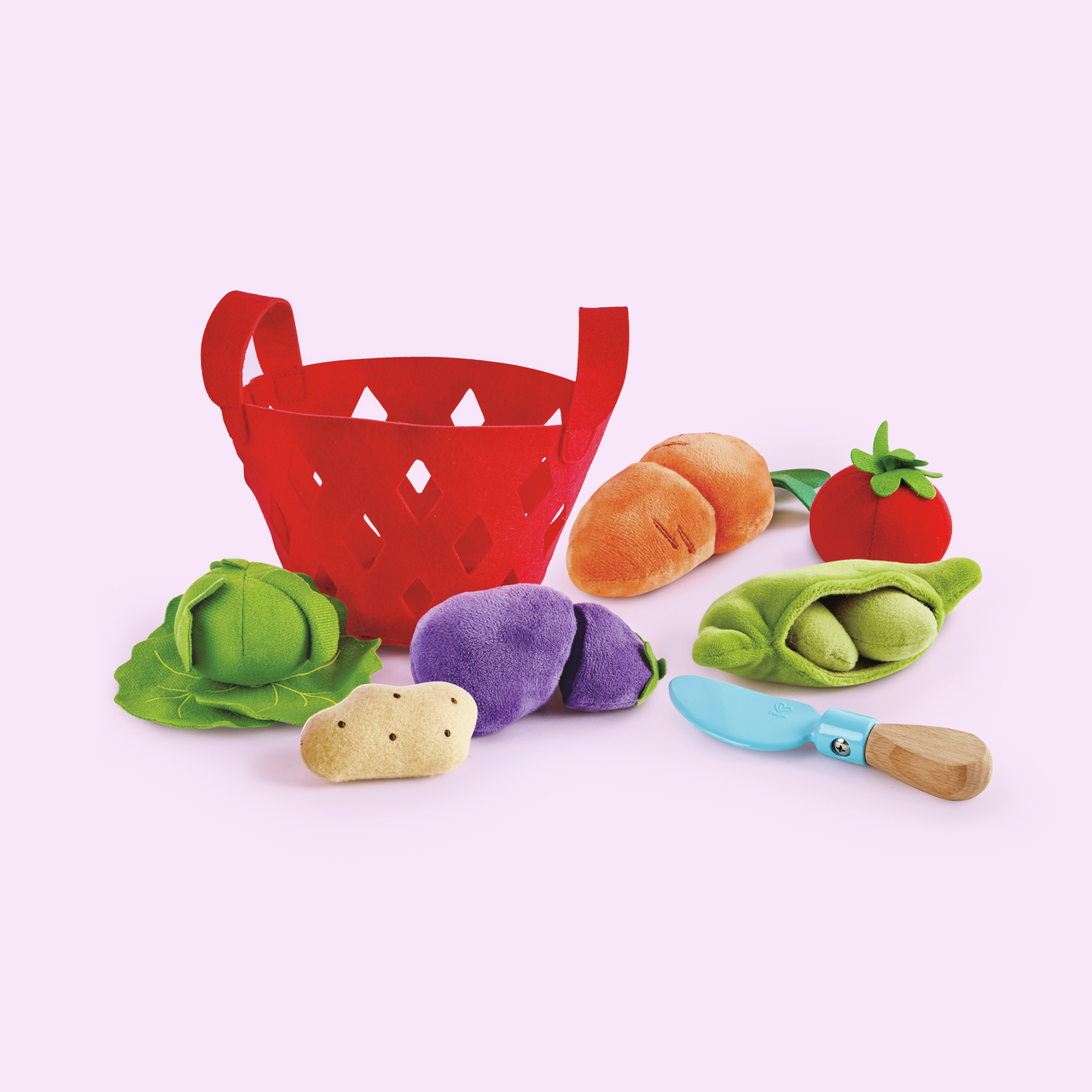 Panier de légumes en feutrine Panier de légumes en feutrine