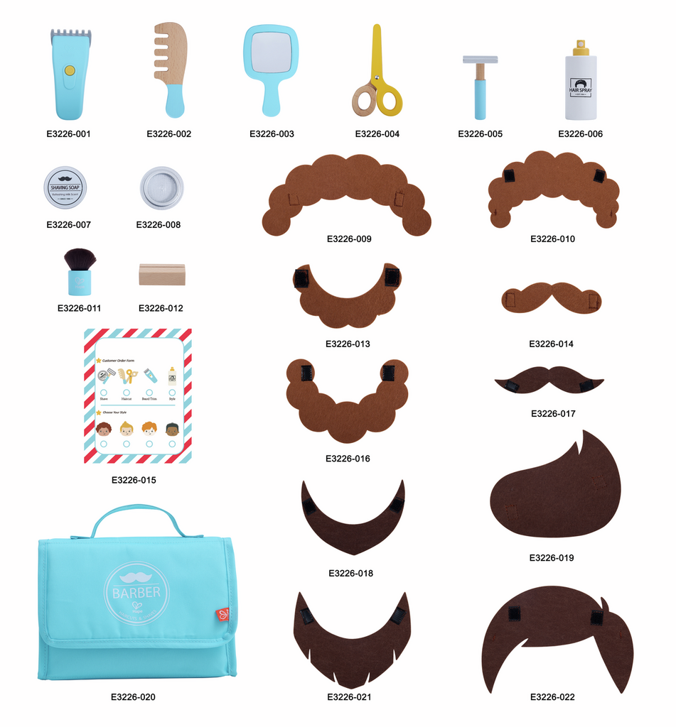 Kit du petit barbier Kit du petit barbier