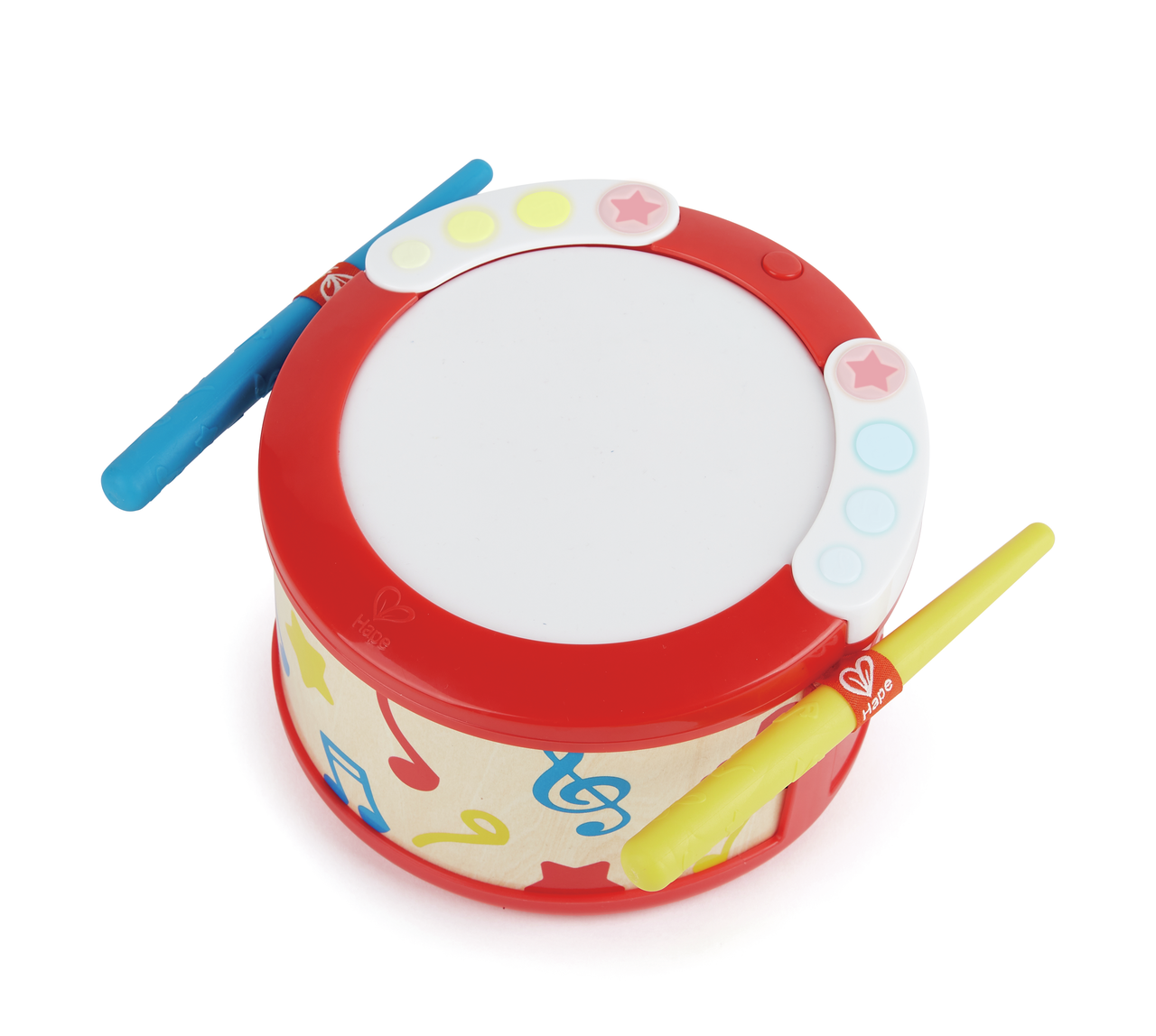 Tambour lumineux avec apprentissage interactif