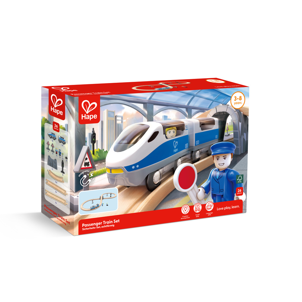 Circuit de train en 8