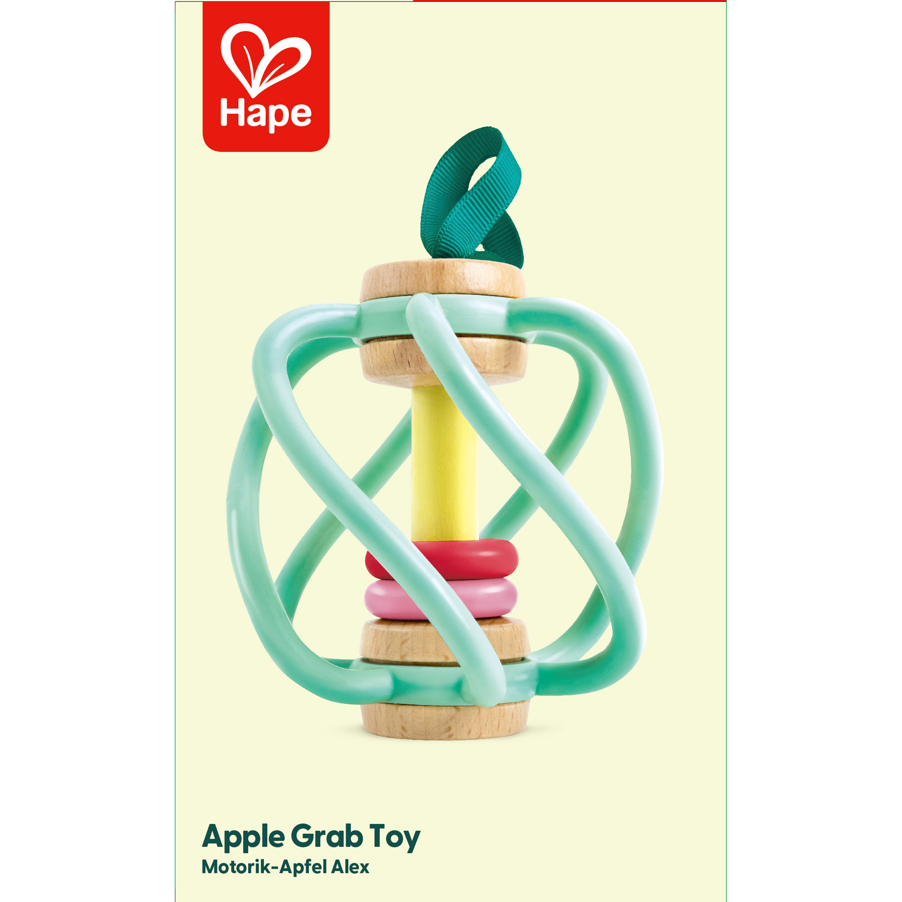 Hochet en forme de pomme