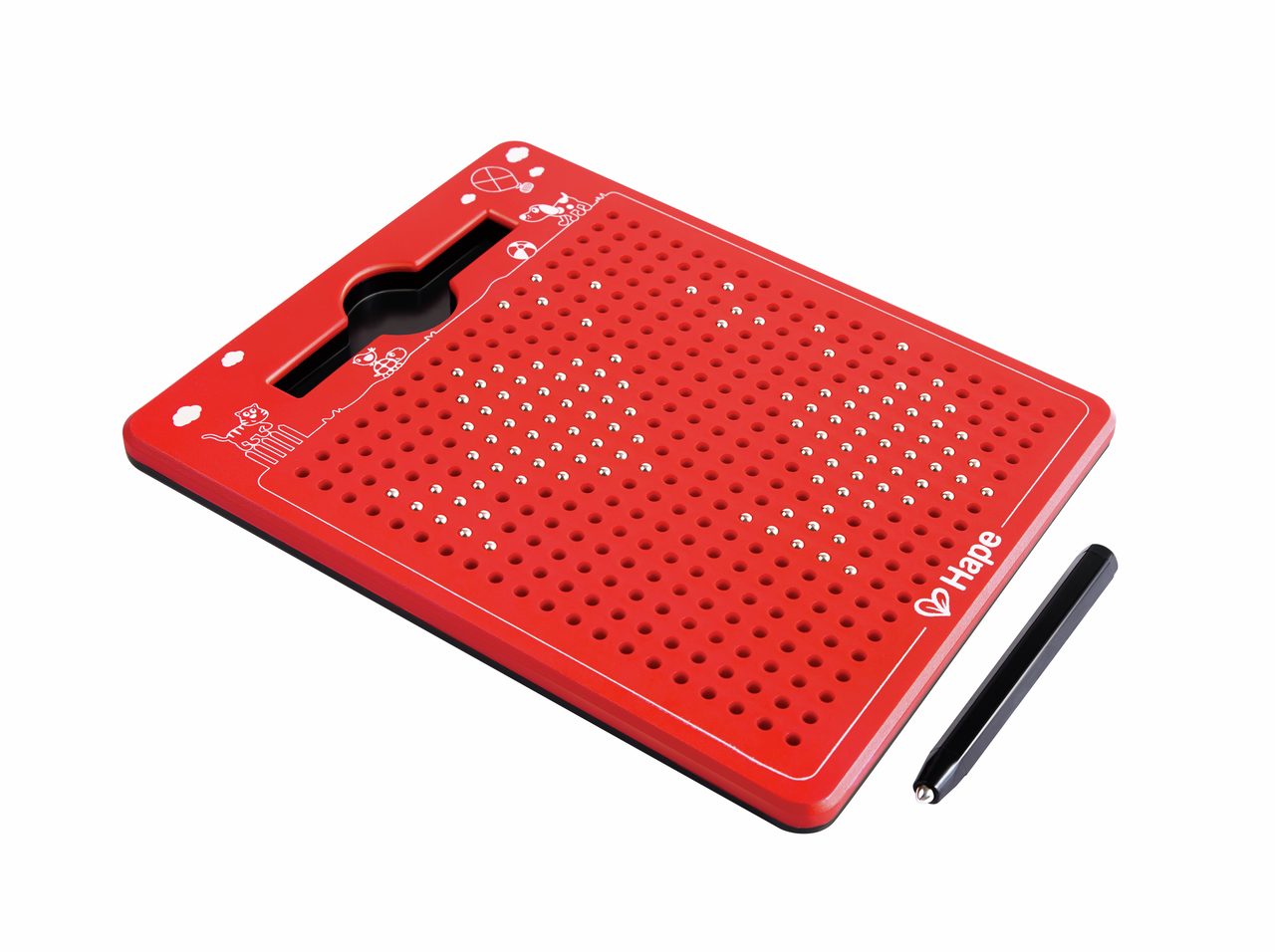 Petite tablette magnétique rouge Petite tablette magnétique rouge