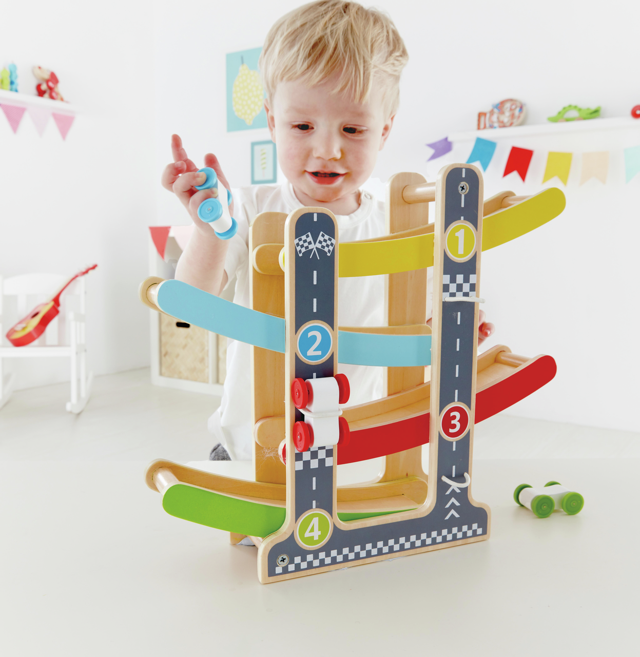 Piste de course éclair