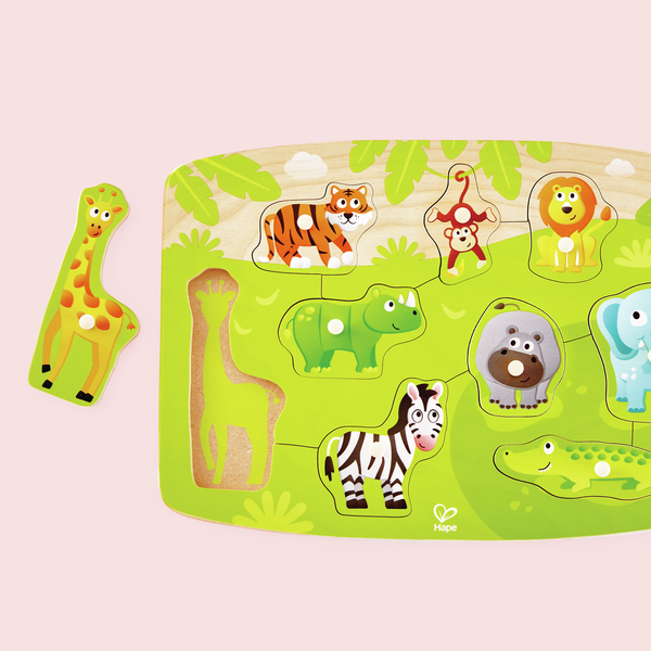 Puzzle à boutons jungle Puzzle à boutons jungle