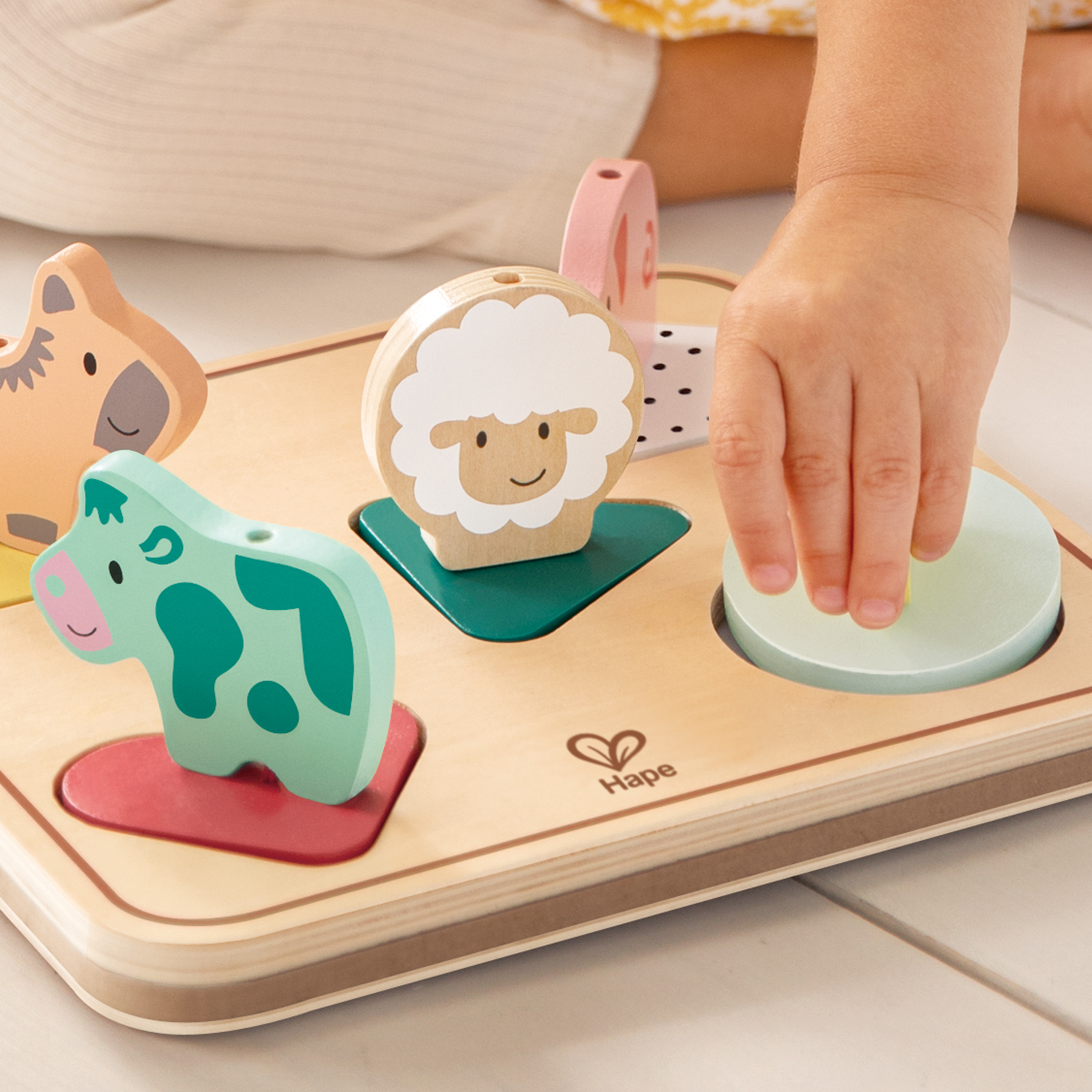 Puzzle sonore animaux de la ferme