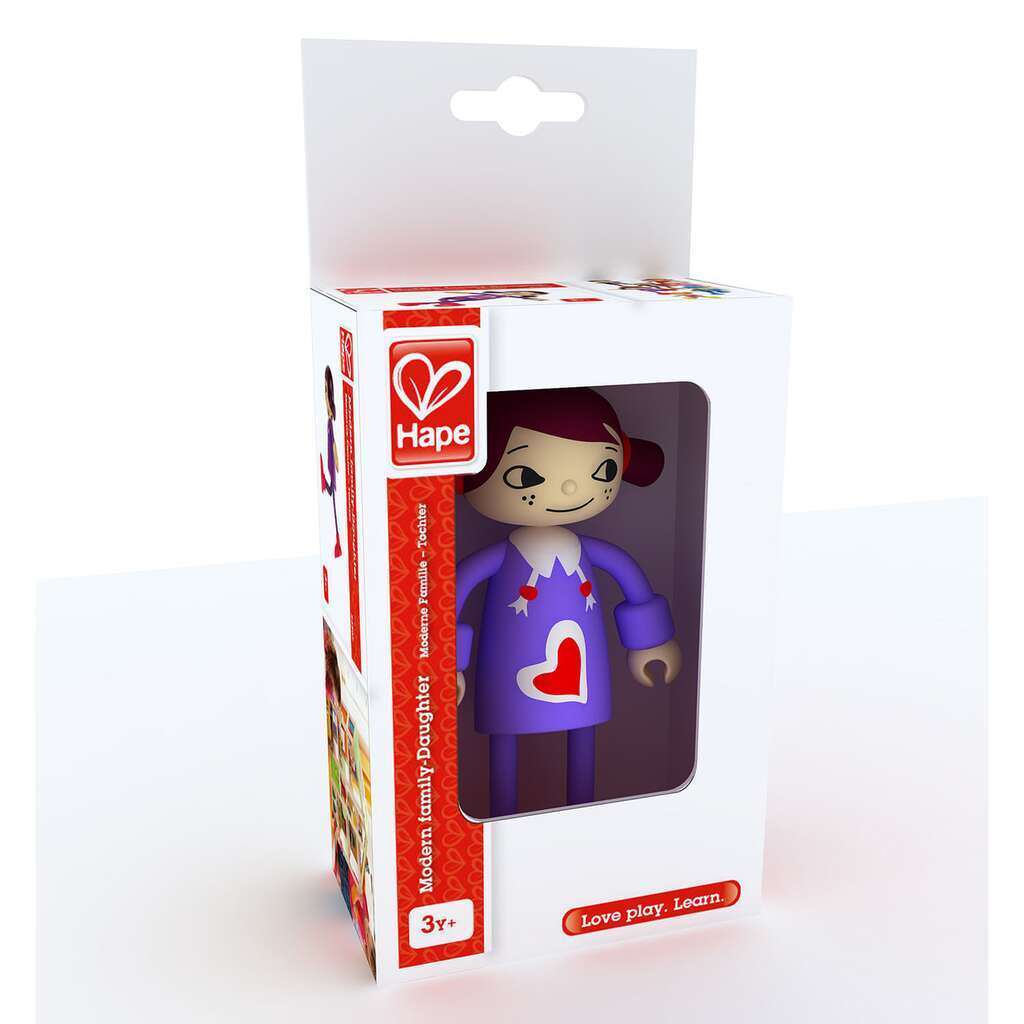 Poupée en bois fille Poupée en bois fille