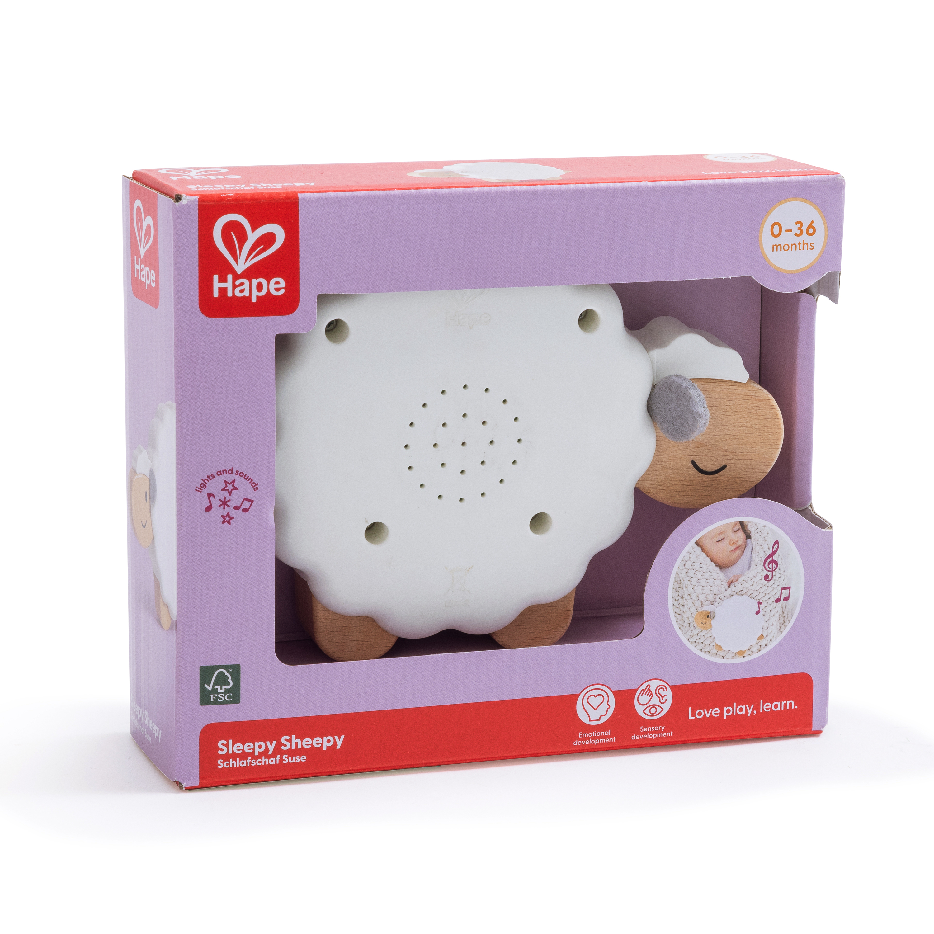 Veilleuse musicale mouton