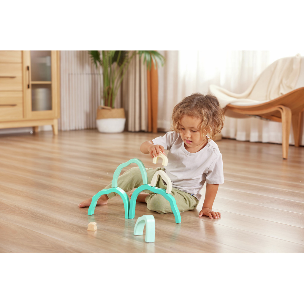 Blocs à empiler Ours polaire arctique Blocs à empiler Ours polaire arctique