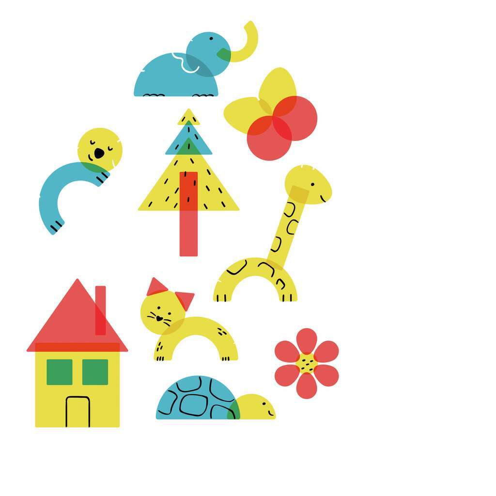 Coffret artistique formes et couleurs Coffret artistique formes et couleurs