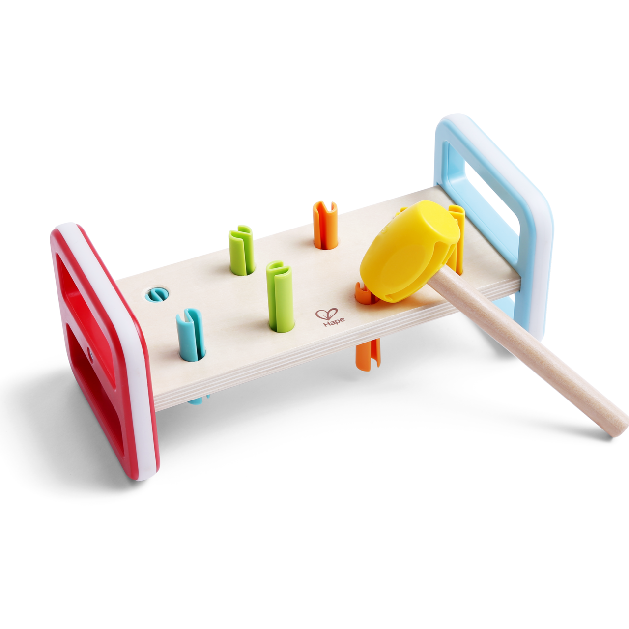 Banc à marteler arc-en-ciel