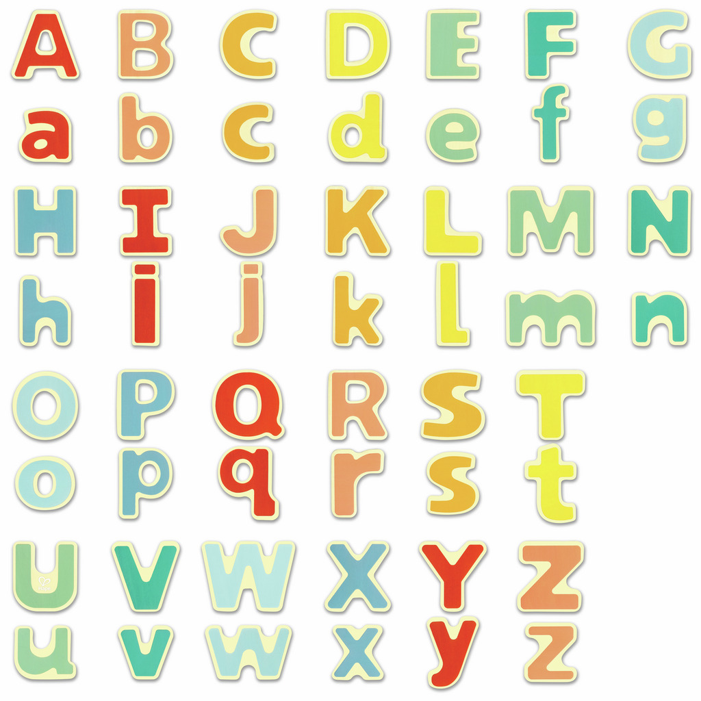 Mon alphabet aimanté - majuscules et minuscules Mon alphabet aimanté - majuscules et minuscules