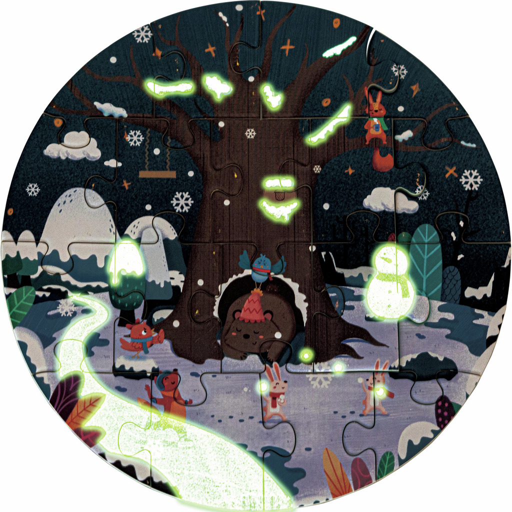 Puzzle en bois avec chevalet - 4 saisons Puzzle en bois avec chevalet - 4 saisons