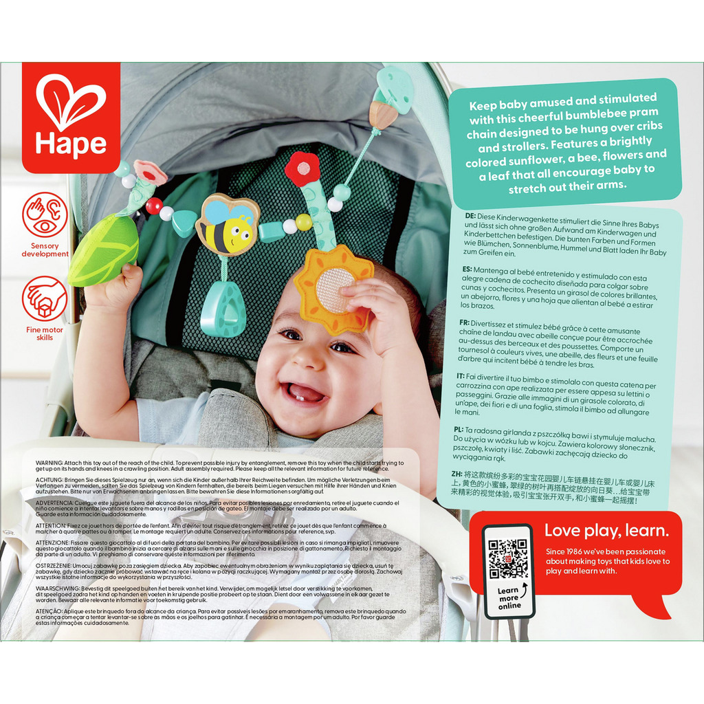 Chaine de landeau avec abeille Chaine de landeau avec abeille