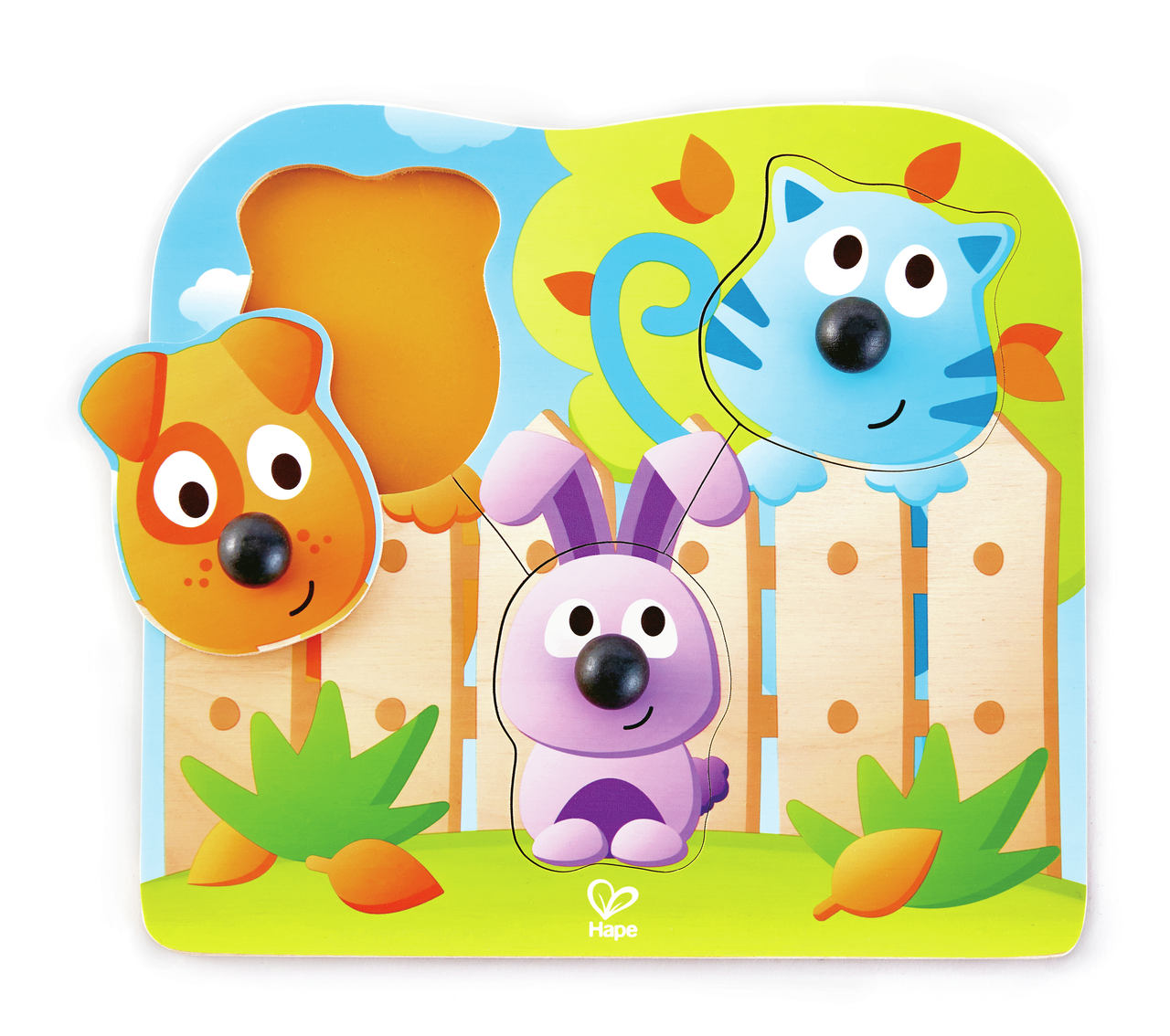 Puzzle à gros boutons animaux de la ferme Puzzle à gros boutons animaux de la ferme