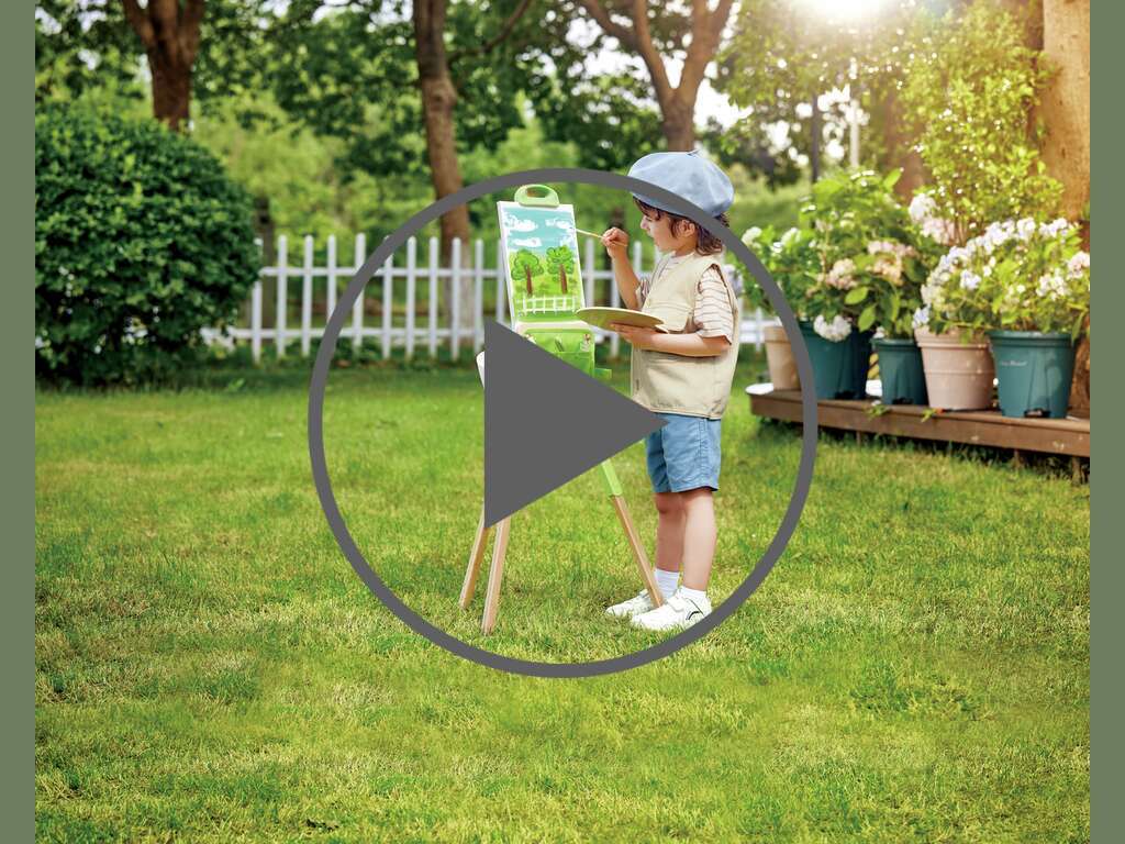 Chevalet portable en bambou Chevalet portable en bambou