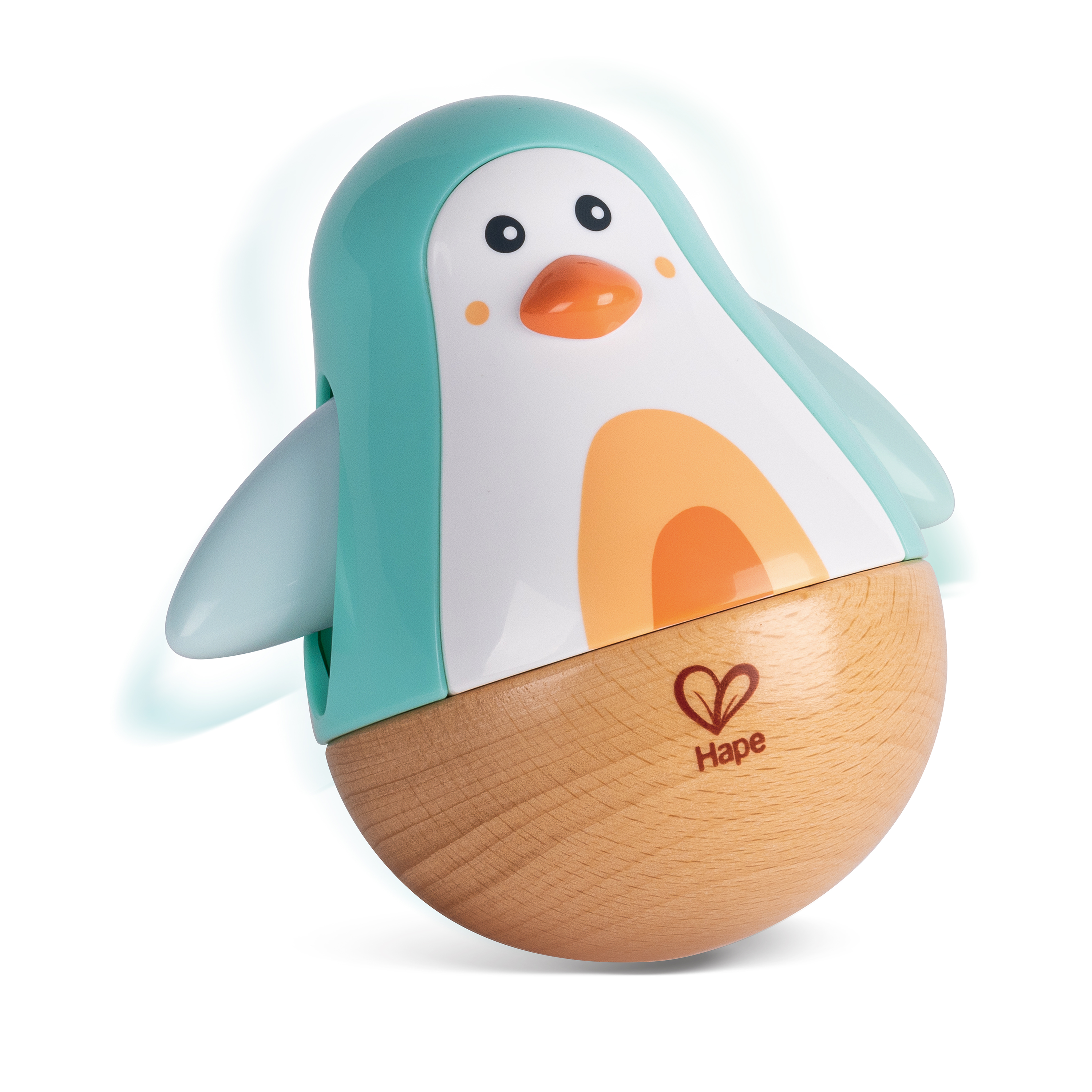 Pingouin culbuto turquoise