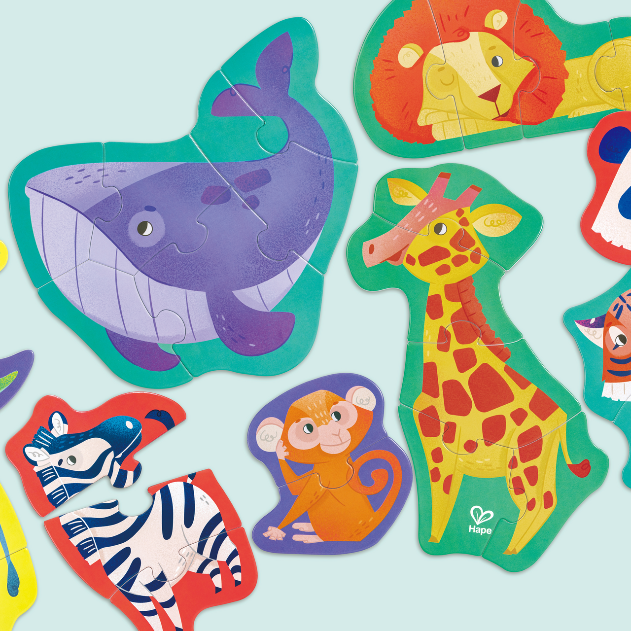 Puzzle - les animaux sauvages