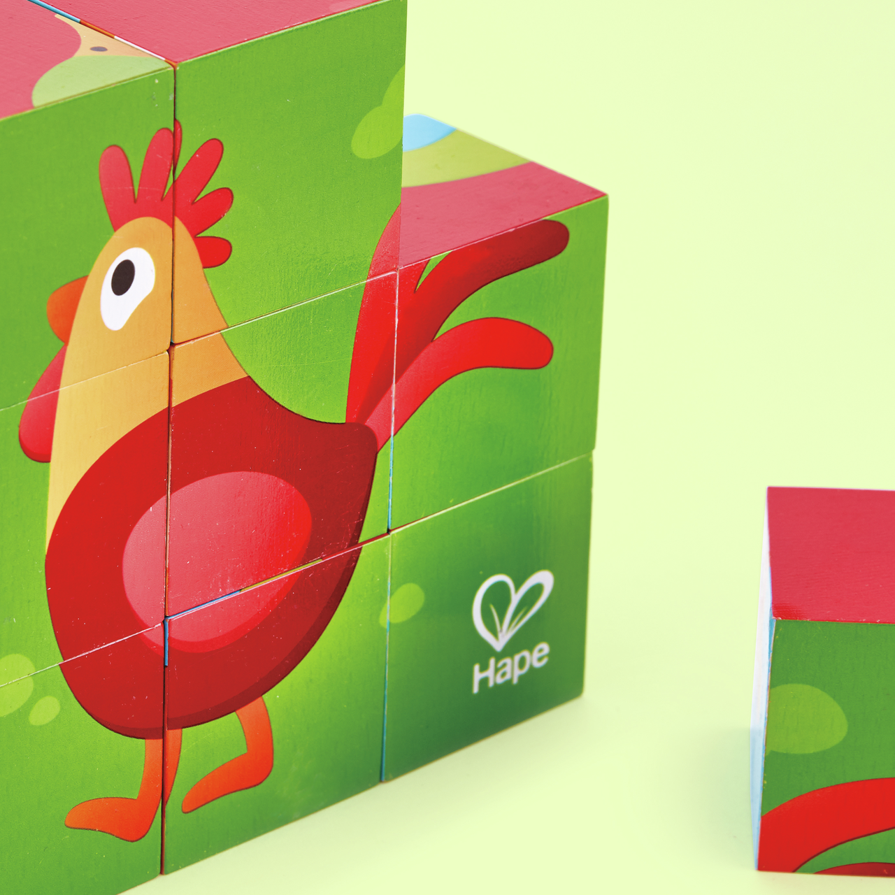 Puzzle cubes animaux de la ferme Puzzle cubes animaux de la ferme