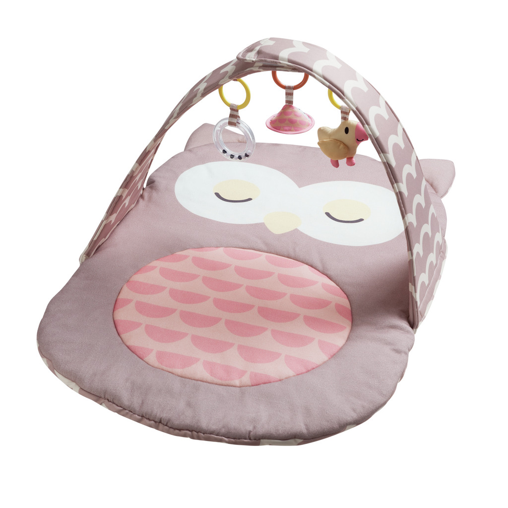 Tapis d'éveil pliable chouette