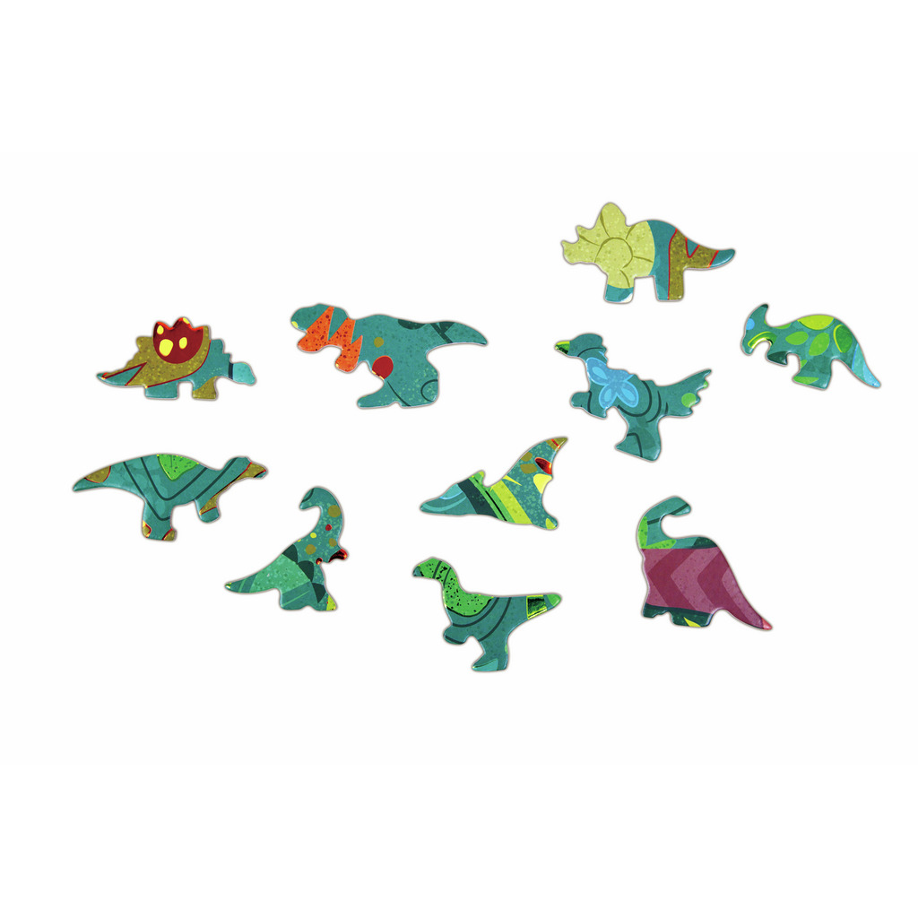 Puzzle géant dinosaures (200 pcs)