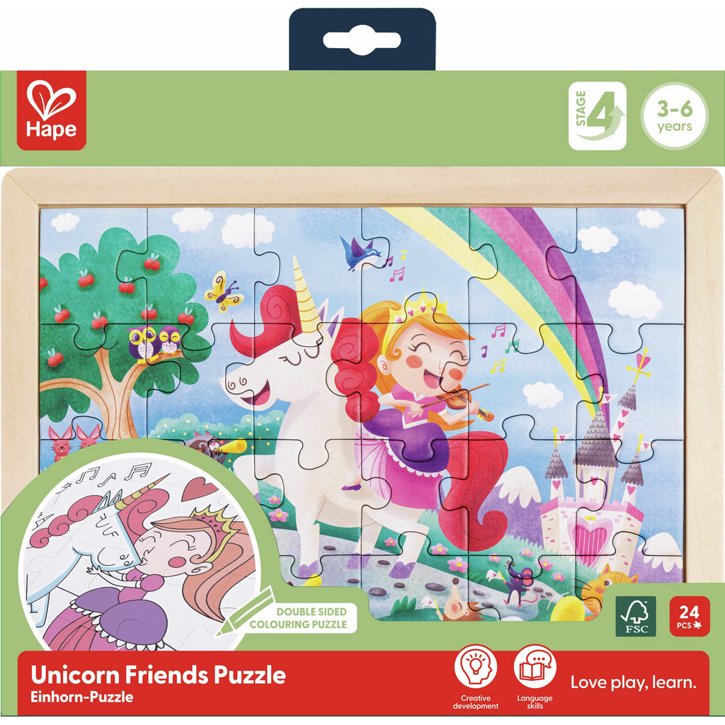 Puzzle licorne 2 en 1 Puzzle licorne 2 en 1