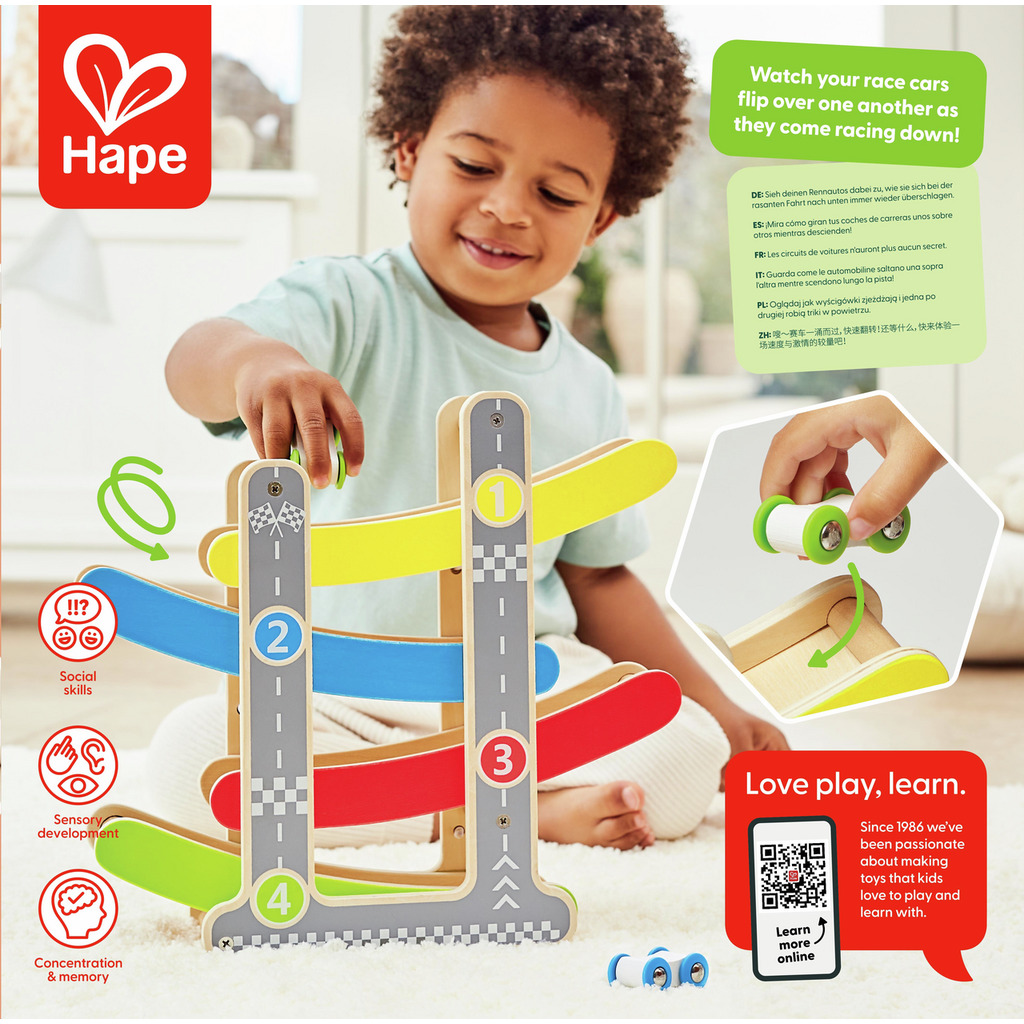 Piste de course éclair Piste de course éclair