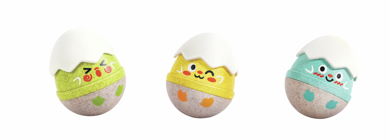 Set de 3 hochets poussins Set de 3 hochets poussins