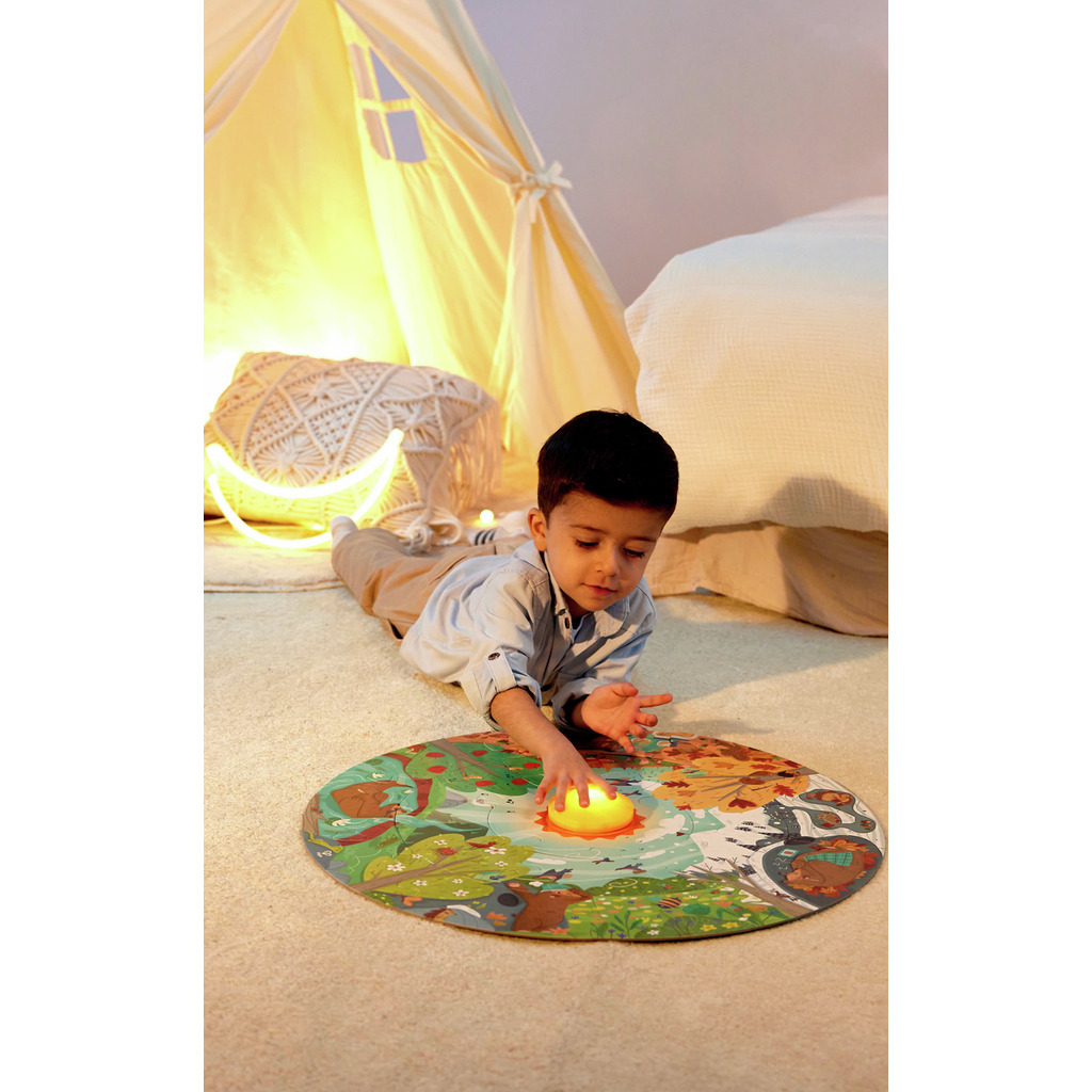 Puzzle circulaire 4 saisons Puzzle circulaire 4 saisons