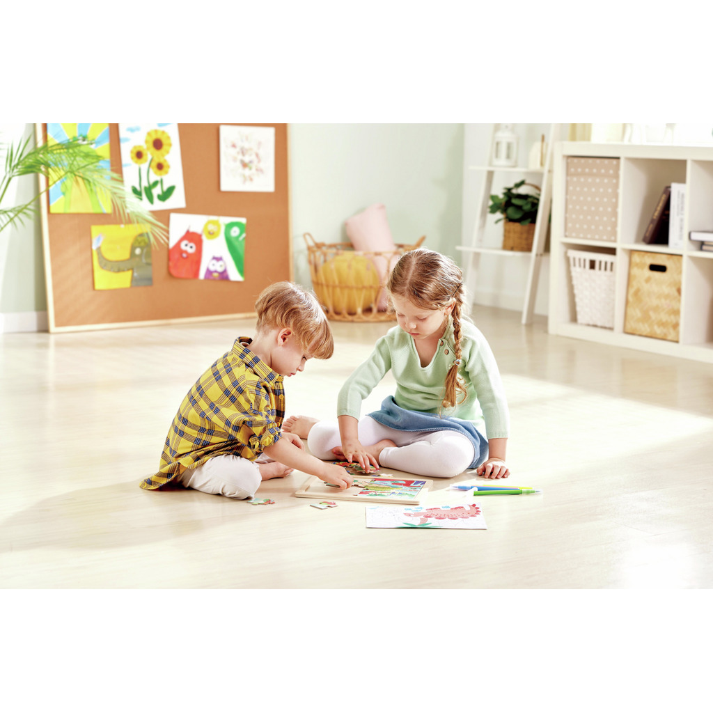 Puzzle dinosaures 2 en 1 Puzzle dinosaures 2 en 1